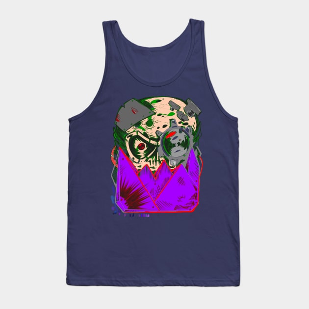 half zombie ork Tank Top by paintchips